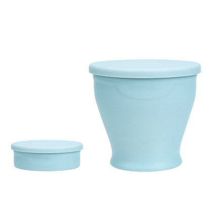 50% discount! 240ml Portable Silicone Folding Cup！