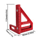 Règle de mesure multi-angles 3D