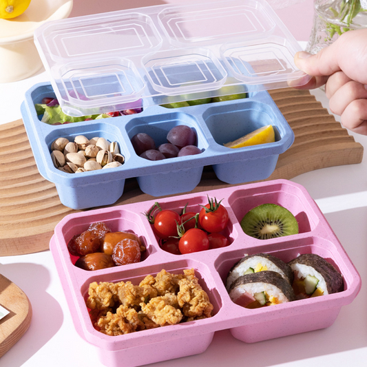 Boîte à lunch à 5 compartiments