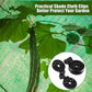 🌿 50% DE RÉDUCTION! ☀️ Filet d'ombrage pour serre – Épaissi, clips inclus & protection optimale 🌱