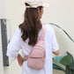 🔥 60 % DE RÉDUCTION ! 🛍️🎒Poche poitrine métal légère – Pratique avec passage pour câble 🎒🎀