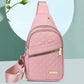 🔥 60 % DE RÉDUCTION ! 🛍️🎒Poche poitrine métal légère – Pratique avec passage pour câble 🎒🎀