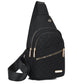 🔥 60 % DE RÉDUCTION ! 🛍️🎒Poche poitrine métal légère – Pratique avec passage pour câble 🎒🎀