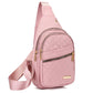 🔥 60 % DE RÉDUCTION ! 🛍️🎒Poche poitrine métal légère – Pratique avec passage pour câble 🎒🎀