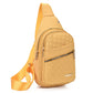 🔥 60 % DE RÉDUCTION ! 🛍️🎒Poche poitrine métal légère – Pratique avec passage pour câble 🎒🎀