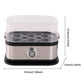 🍳 60% DE RÉDUCTION! ⚡ Cuiseur Vapeur 200W "Tout-Voir" – Cuisson Saine, Rapide & Transparente pour une Cuisine Facile 🥗