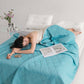 🌙 60 % DE RÉDUCTION - ❄️ Couette d'été rafraîchissante, imprimée, lavable et respirante 💤