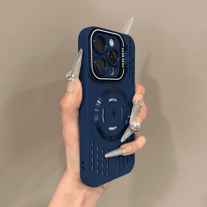 💥Coque de protection en silicone souple à chargement magnétique rapide pour iPhone