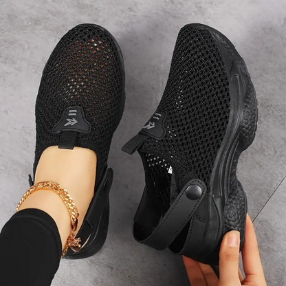 🔥 -50 % dès maintenant ! 👟🌿 Baskets orthopédiques respirantes et antidérapantes pour femmes, conçues pour la randonnée et les activités de loisirs 🚶‍♀️🏞️✨