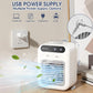 🏆Promotion d'été d'une durée limitée 65% de réduction✨❄️Mini climatiseur portable avec refroidisseur et humidificateur