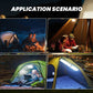 🔥Temps limité à seulement 50%-Lampe de camping gonflable à LED rechargeable