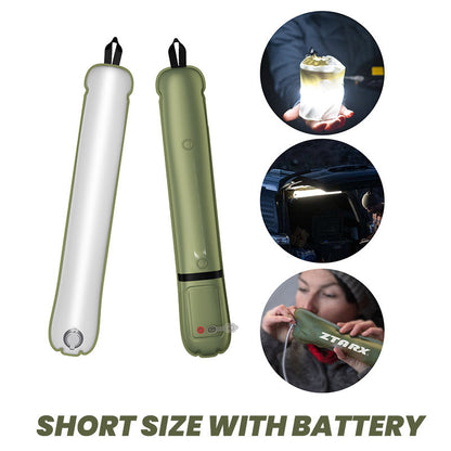 🔥Temps limité à seulement 50%-Lampe de camping gonflable à LED rechargeable