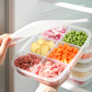 🍱🔥 Lot de 2 boîtes alimentaires compartimentées avec couvercle hermétique 🛡️ — Économisez 5,99 € dès maintenant 💶✨