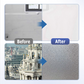 🏆✨ Peinture Translucide à Séchage Rapide pour Effet Verre Dépoli – Idéale Contre le Vent 🌬️✨ 🎨 Créez une Finition Élégante & Moderne en Quelques Minutes !