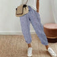 👖 50% DE RÉDUCTION 🌿 Pantalon rayé lin & coton femme – Taille élastiquée & jambes larges – Respirant, 6 coloris, tailles M-3XL – parfait pour le quotidien, les vacances ou les voyages ✨