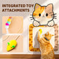 🐱 Griffoir Mural Sans Installation pour Chat – Cube à Griffer + Protection Canapé 🛋️ 🎁 Achetez 2, 1 Offert ! ✨ Occupe & Protège Vos Meubles Facilement – Aucun Montage Nécessaire !