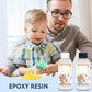 🎨 Epoxy Resin AB Glue - Adhésif goutte à goutte transparent, Créativité illimitée !