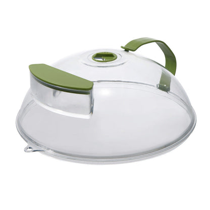 🍽️ 50% DE RÉDUCTION ! 🔥 Couvercle Transparent Anti-Éclaboussures pour Micro-Ondes – Avec Évents Vapeur, Poignée & Réutilisable 💧