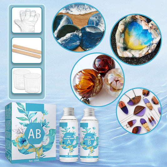 🛠️ Adhésif Résine Époxy Cristalline et Solide – Offre Spéciale : 2 + 1 Gratuit 🎁🧰