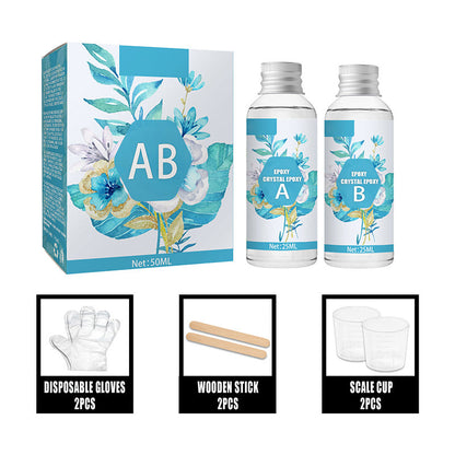 🛠️ Adhésif Résine Époxy Cristalline et Solide – Offre Spéciale : 2 + 1 Gratuit 🎁🧰