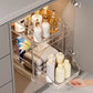 🚰 50% DE RÉDUCTION! 🧺 Organisateur coulissant sous lavabo – Gain de place & rangement pratique ✨