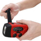 ⚡ 50% DE RÉDUCTION! 📻 Radio d'urgence solaire – Manivelle, LED & AM/FM/WB pour camping ✨