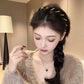 🔥 PROMO ÉCLAIR ! 🔥 Bandeau Perles Artificielles Vintage (50% de réduction)