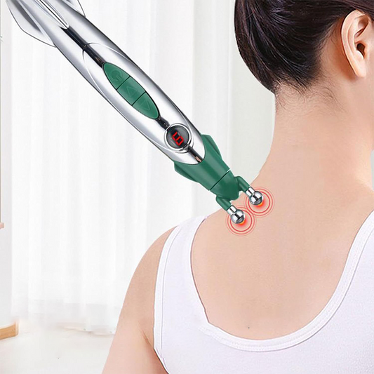 🔥🔥🔥Soldes exceptionnelles : 50 % de réduction🔥🔥🔥" Vous souffrez de douleurs musculaires ?" 😣Stylo d'acupuncture pour massage musculaire : soulagez vos douleurs en seulement 10 minutes par jour ! 💪🔥