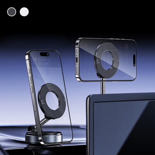 📱 ACHETEZ 2, OFFERT 1 ! 🚗 Support Magnétique Pliable – Fixation Stable, Design Compact & Rotation 360° 🧲
