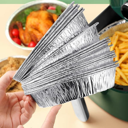 🎁Soldes beauté du Nouvel An 2025🎁ÉCONOMISEZ 50 %-Lot de 50 feuilles d'aluminium réutilisables pour friteuse à air chaud