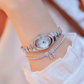 ⌚ 50% DE RÉDUCTION 💎 Montre à bracelet en strass pour femmes – Cadran étincelant & maillon réglable – Élégante au quotidien ou pour les occasions spéciales – bijou de poignet pratique et raffiné ✨