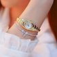 ⌚ 50% DE RÉDUCTION 💎 Montre à bracelet en strass pour femmes – Cadran étincelant & maillon réglable – Élégante au quotidien ou pour les occasions spéciales – bijou de poignet pratique et raffiné ✨
