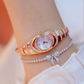 ⌚ 50% DE RÉDUCTION 💎 Montre à bracelet en strass pour femmes – Cadran étincelant & maillon réglable – Élégante au quotidien ou pour les occasions spéciales – bijou de poignet pratique et raffiné ✨