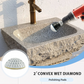 💎✨ Disques de Polissage Diamantés Convexes de 2 Pouces – Polissage Humide Professionnel pour Pierre, Marbre et Béton