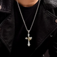 ✨ Collier Vintage avec Croix & Couronne – À Moitié Prix ! 👑✝️ 🎁 Style Élégant & Intemporel – Un Bijou Unique à Petit Prix !