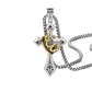 ✨ Collier Vintage avec Croix & Couronne – À Moitié Prix ! 👑✝️ 🎁 Style Élégant & Intemporel – Un Bijou Unique à Petit Prix !