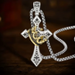 ✨ Collier Vintage avec Croix & Couronne – À Moitié Prix ! 👑✝️ 🎁 Style Élégant & Intemporel – Un Bijou Unique à Petit Prix !