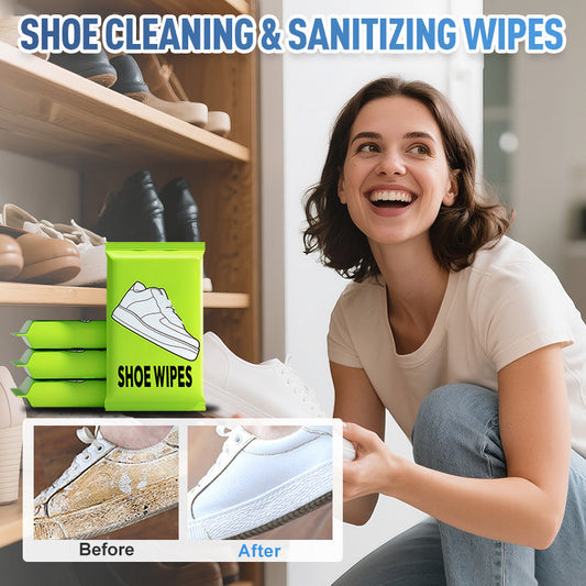 👟 ACHETEZ 2 - RECEVEZ 1 GRATUIT ! ✨ Lingettes Nettoyantes Rapides pour Chaussures - Nettoie et Ravive le Cuir/Toile en 10 Secondes 🧼⚡