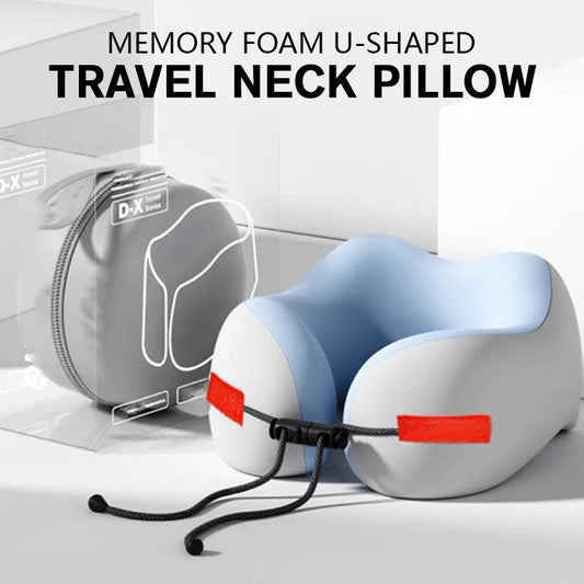 🔥24,99 € ! Oreiller de voyage U en mousse mémoire 💤 Achetez 2, économisez 6,99 €