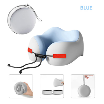 🔥24,99 € ! Oreiller de voyage U en mousse mémoire 💤 Achetez 2, économisez 6,99 €