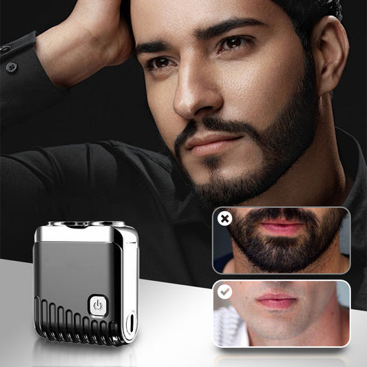 💥 50% DE RÉDUCTION ! 💈 Mini Rasoir Électrique pour Hommes 🎁 Votre rasage parfait ! ✨