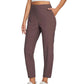 ✨ Pantalon élastique taille haute femme avec poches zippées 🔥 Moitié prix – Confort et style au quotidien !