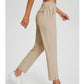 ✨ Pantalon élastique taille haute femme avec poches zippées 🔥 Moitié prix – Confort et style au quotidien !