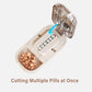 💊🎁 Pilulier portable avec coupeur intégré – Séparateur 2 ou 4 sections au choix – Moitié prix aujourd'hui !