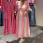 👗💖 Prix réduit de moitié ! Robe imprimée élégante à col en V — Confort léger et look tendance ✨🌸