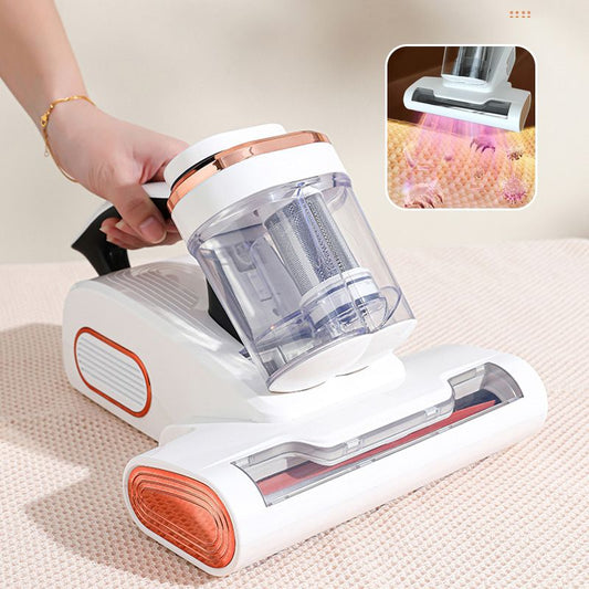 🛏️ 50% DE RÉDUCTION 💡 Aspirateur de matelas 13 000 PA avec lumière UV-C & double coupelle – Anti-acariens, filtration fine & élimine les allergènes – idéal pour canapés, coussins et literie 🧼