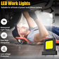 🔧💡 Offre spéciale – Lampe LED réglable pour outils à batterie lithium 🔋✨ Achetez 2, obtenez 1 GRATUITE !