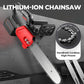 🪚 50% DE RÉDUCTION! 🔥 Tronçonneuse Sans Fil Haute Puissance avec Batterie au Lithium – Portable, Puissante & Idéale Pour La Coupe 🔋 Coffret d'Outils Cadeau Inclus 🎁