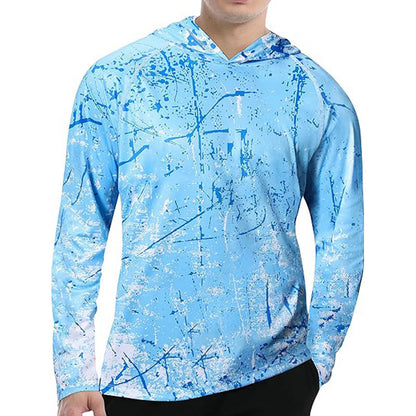🏕️ Vêtement de Performance Anti-UV à Capuche pour Homme – Protection & Confort ☀️ 🔥 -50 % pour une durée limitée – Parfait pour vos aventures en plein air !