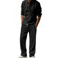 👕 50 % de Réduction 🌬️ Ensemble chemise et pantalon respirant pour hommes – Léger, aéré & parfait pour les journées chaudes – élégant & confortable 👖